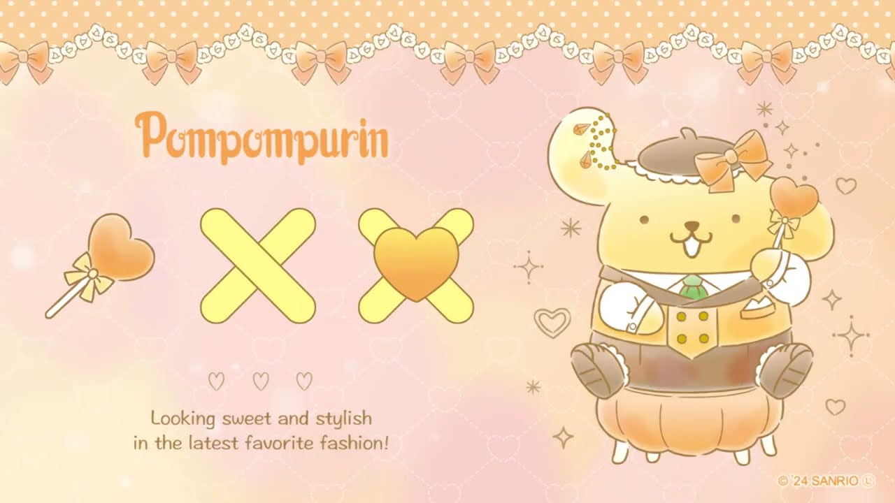 Sanrio characters ポムポムプリン ダーツセット おひとり様1点まで】サンリオ ダーツセット2025 ポムポムプリン Sanrio