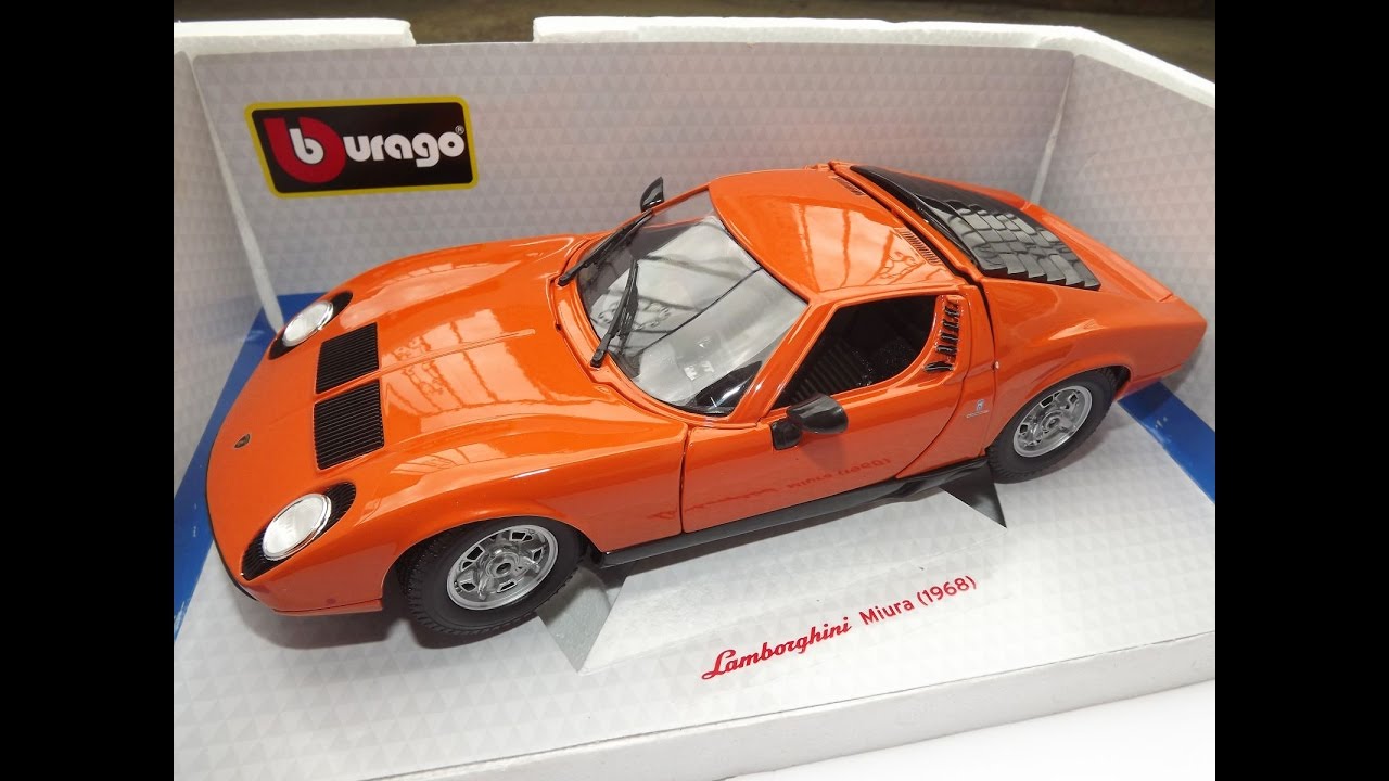 Bburago Lamborghini Miura (1:18) - YouTube