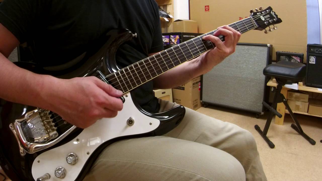 黒雲製 Mosrite Clean - YouTube