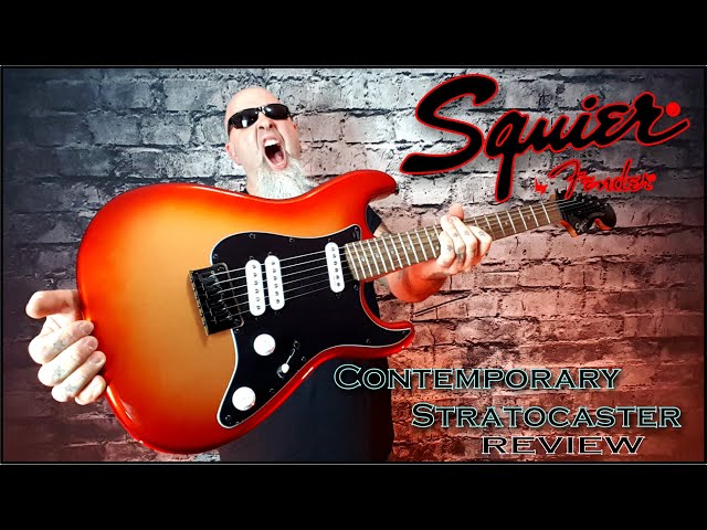 SQUIER CONTEMPORARY STRAT SPECIAL HT SUNSET METALLIC - YouTube