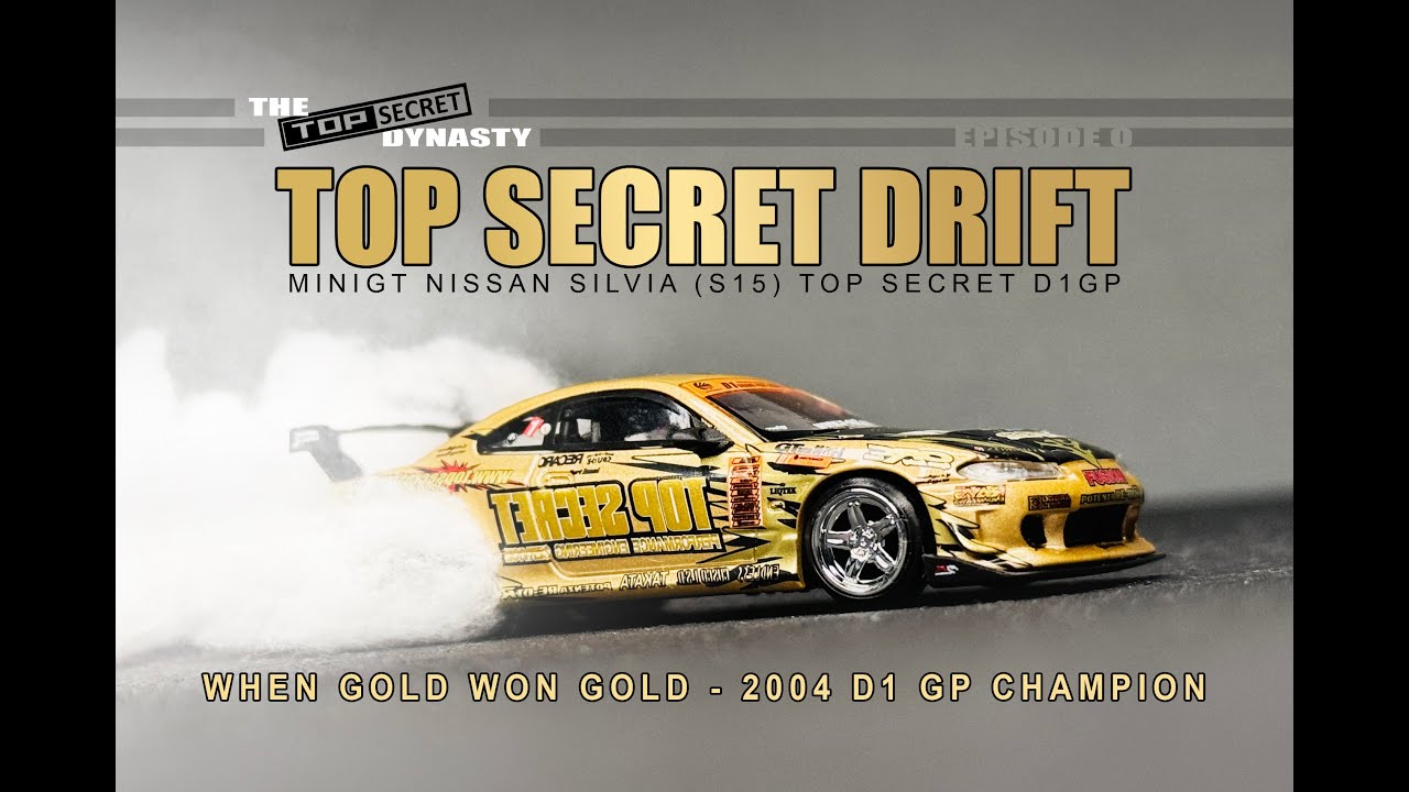 1/64 MiniGT #714 | Nissan Silvia S15 Top Secret D1GP | 2004 D1