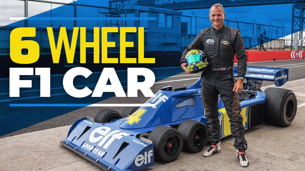 Driving the INFAMOUS 6-WHEELED F1 car! | Tyrrell P34 I Formula 1