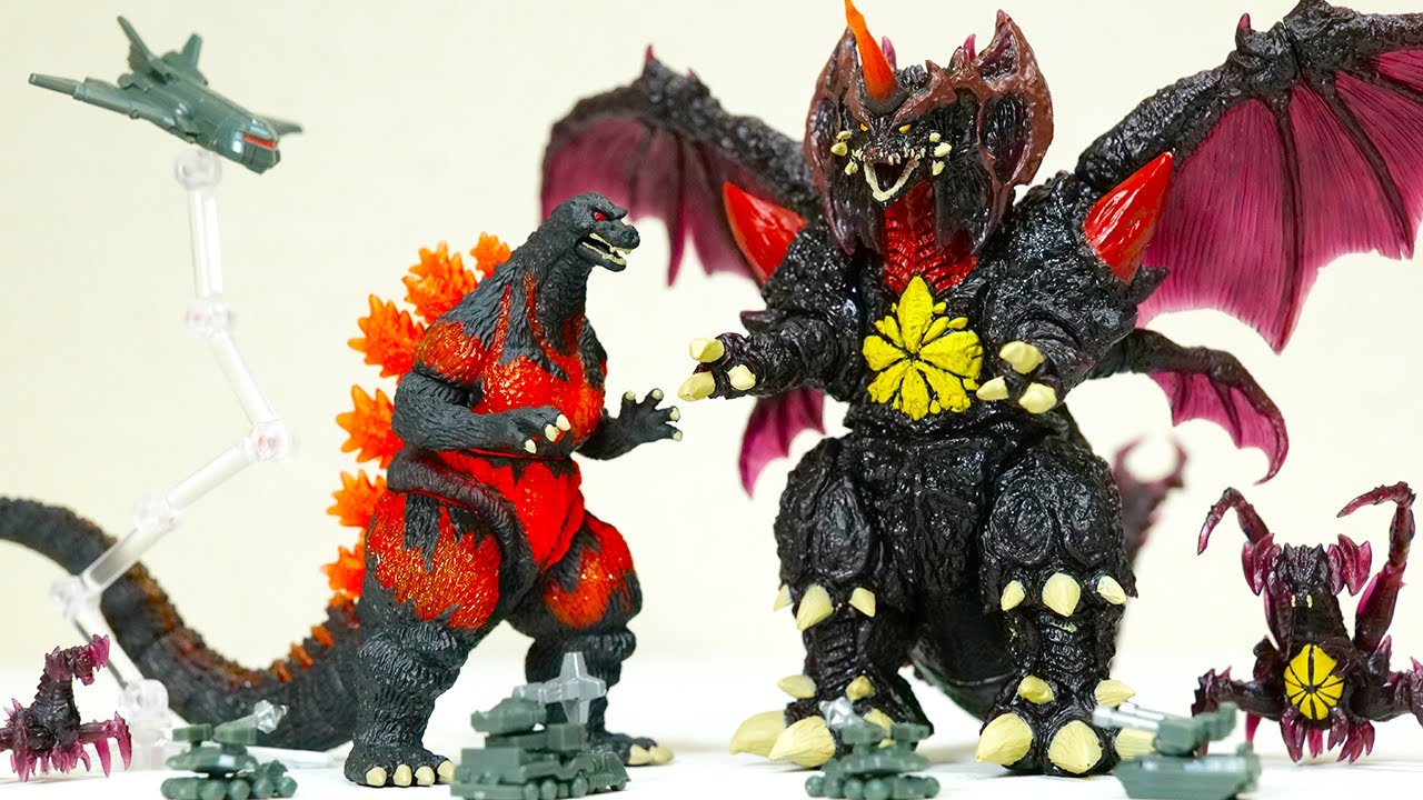 Godzilla vs. Destoroyah New Gashapon【HGX】 - YouTube