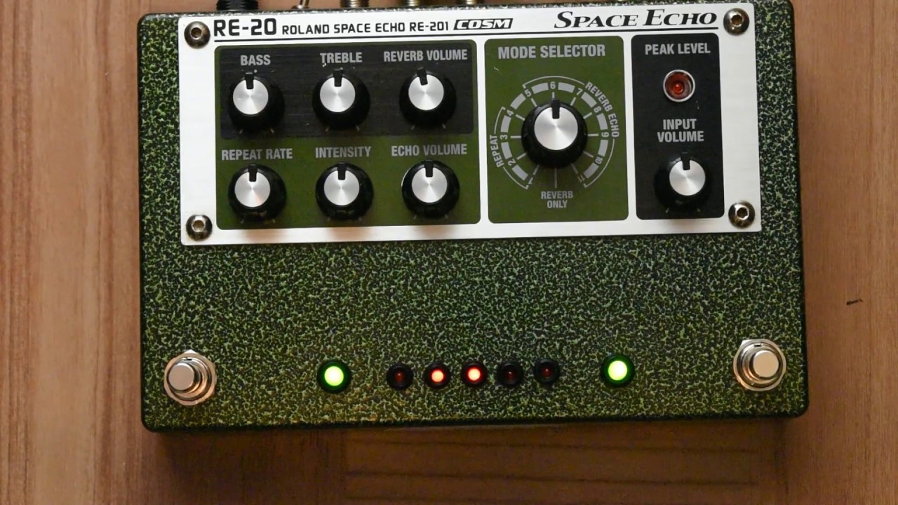 Boss RE-20 Rehouse by Loophole Pedals - YouTube