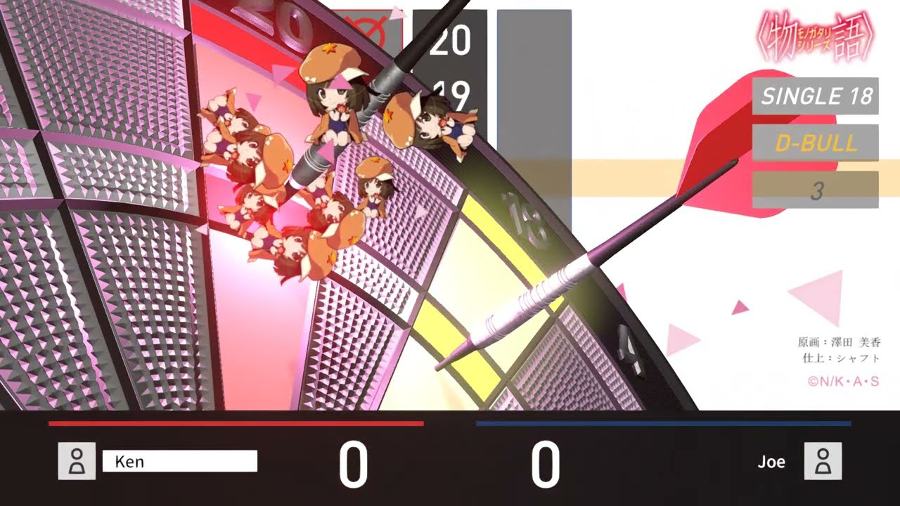 ダーツライブカード　千石 撫子　物語シリーズ アクセサリ > ダーツライブカード > 【Only Japan】物語シリーズ