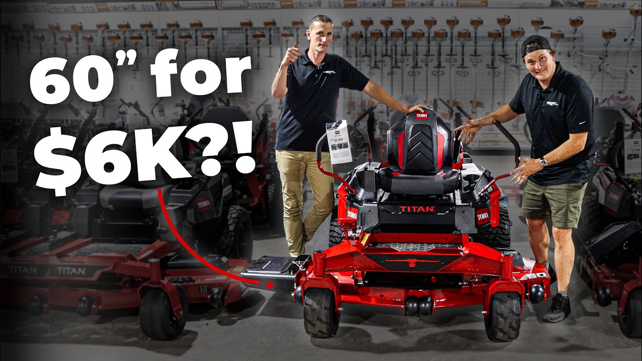 NEW* TORO Titan 2024 Zero Turn Lawn Mower - Best $6K investment