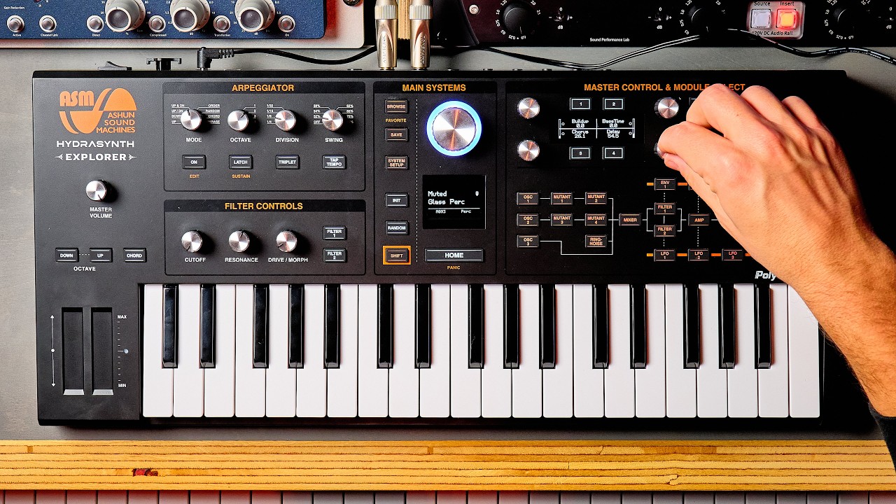 中古販売】'81年製 KORG POLYSIX アナログシンセサイザー - YouTube