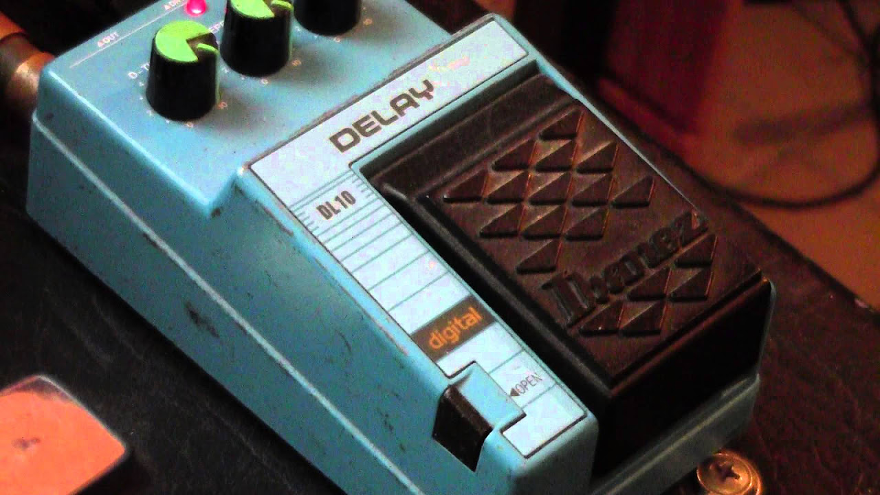 Ibanez DL10 Delay - YouTube