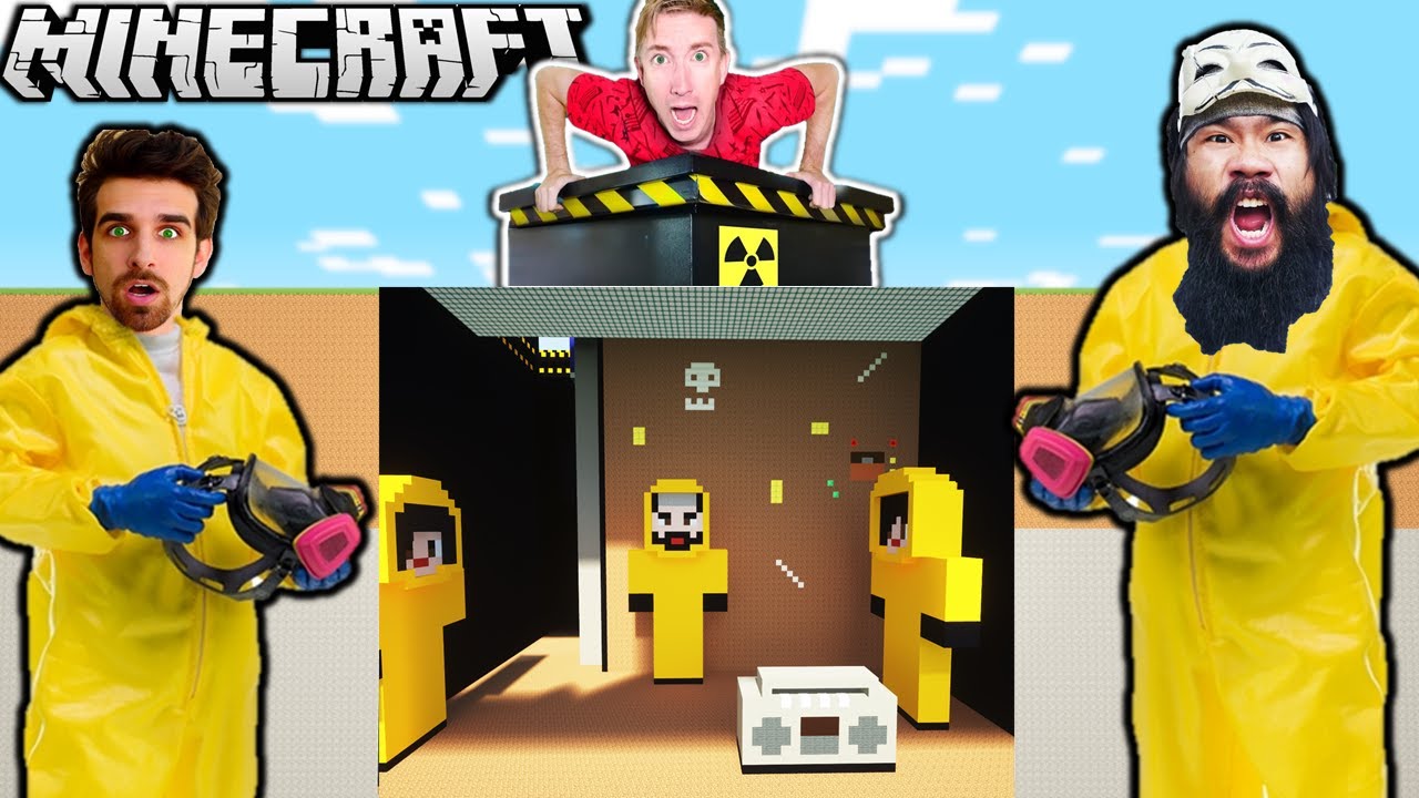 Build CWC Spy Ninjas in UNDERGROUND HATCH! Chad, Vy, Daniel