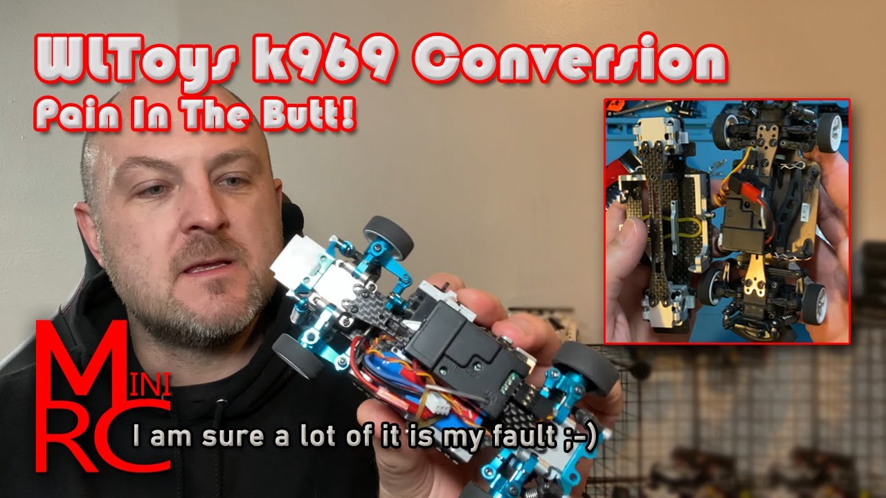 1/28th WLToys K969 - Major Upgrades! We try to make our k969 RWD