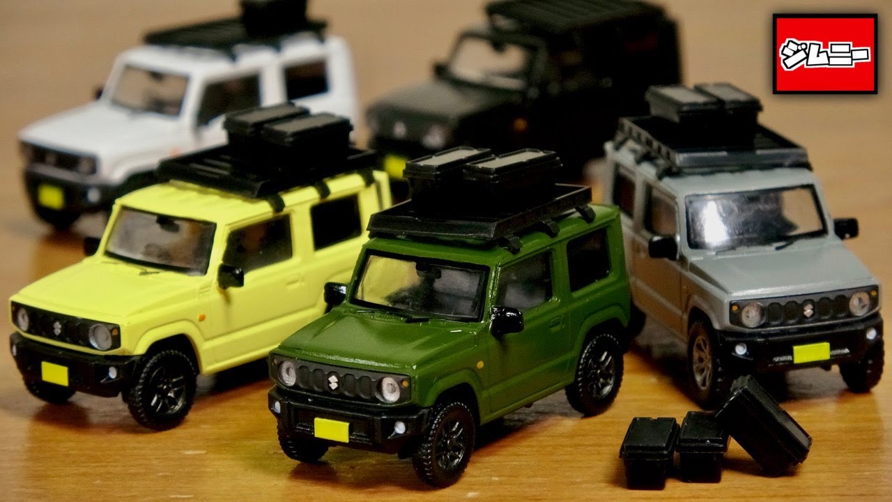 Customize it with a roof rack and container box ☆ Gacha Suzuki