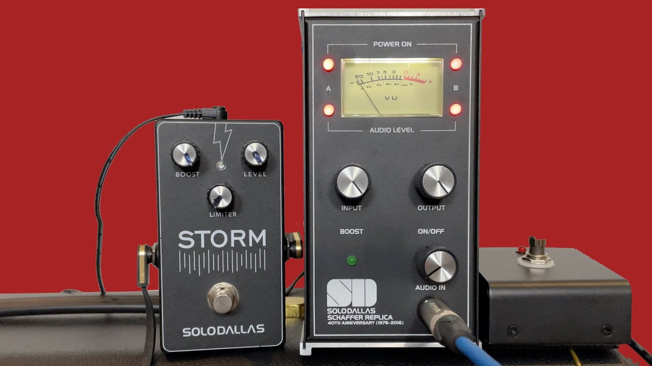 Solodallas: THE SCHAFFER REPLICA vs STORM PEDAL - YouTube