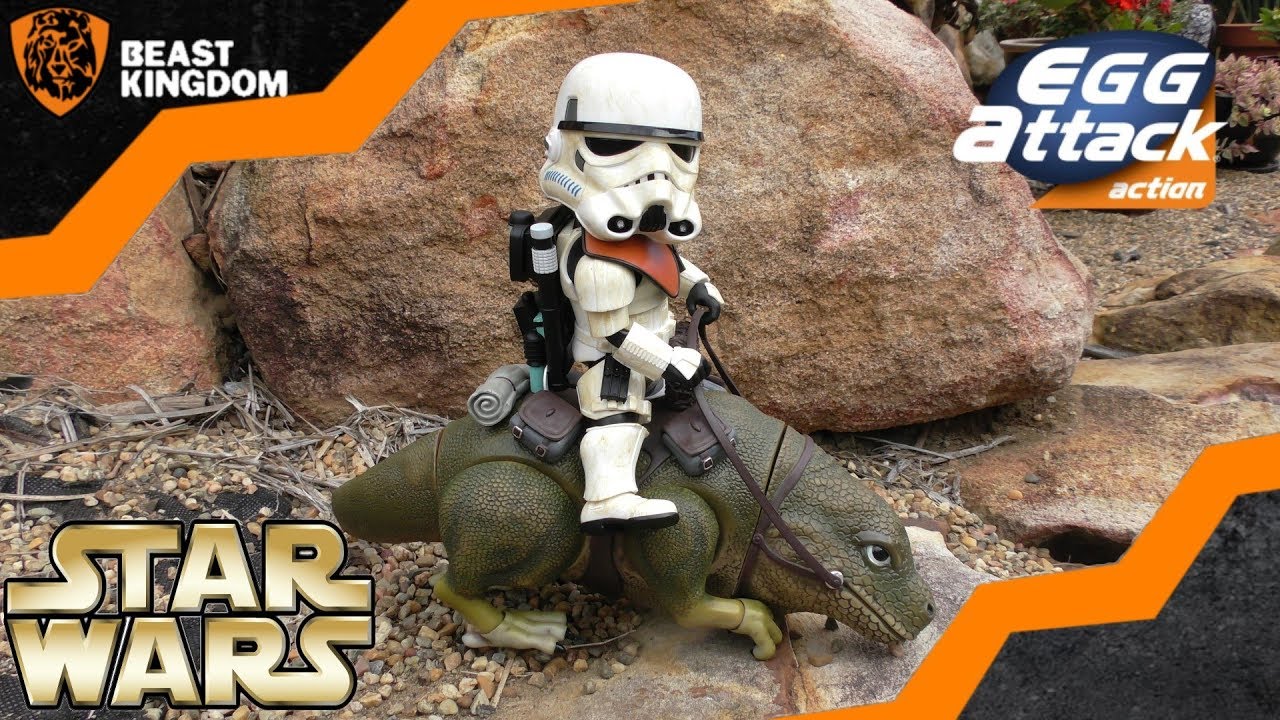 Star Wars Dewback & Sandtrooper Beast Kingdom Egg Attack Action