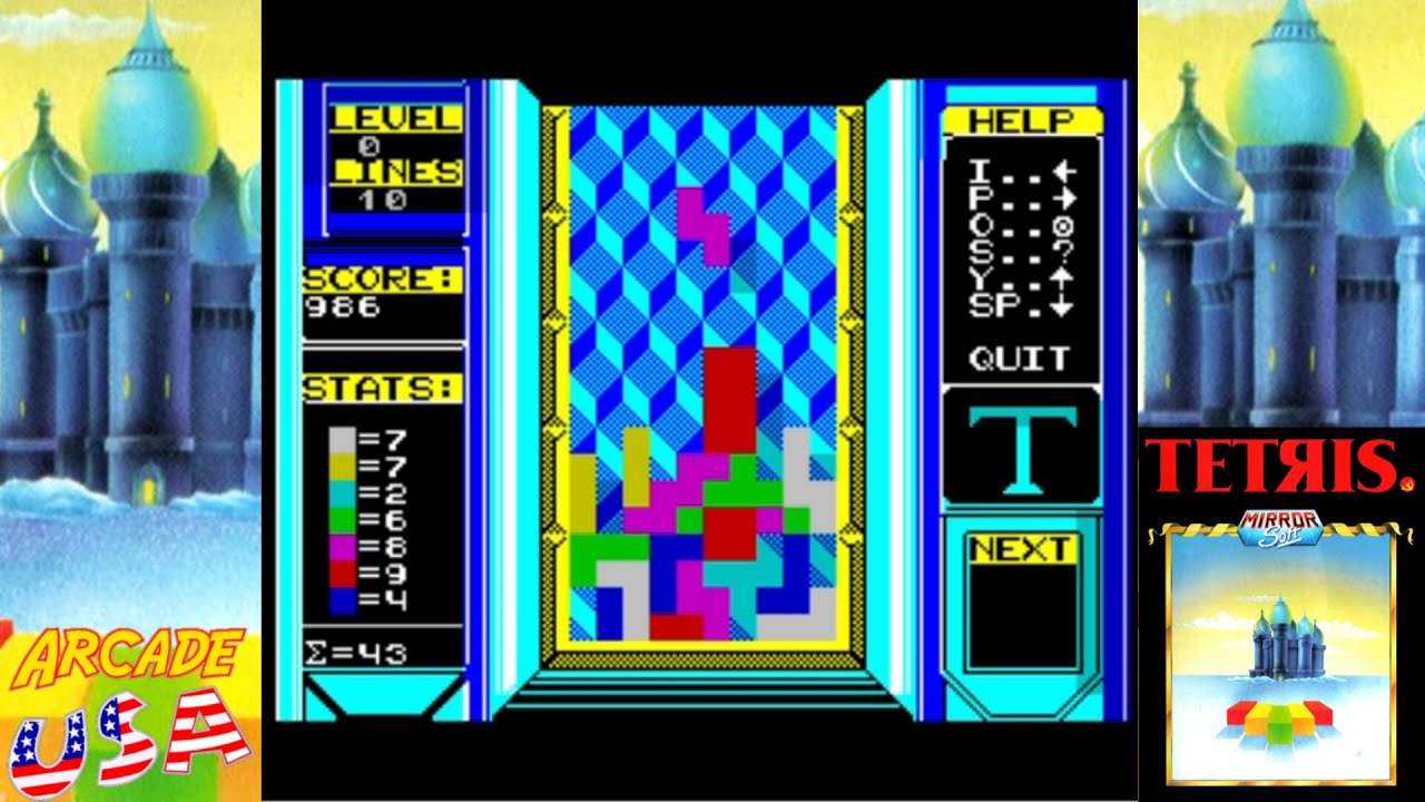 Tetris! (ZX Spectrum) - YouTube