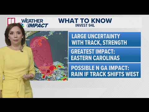 Tracking The Tropics | What we know about Invest 94L, Humberto