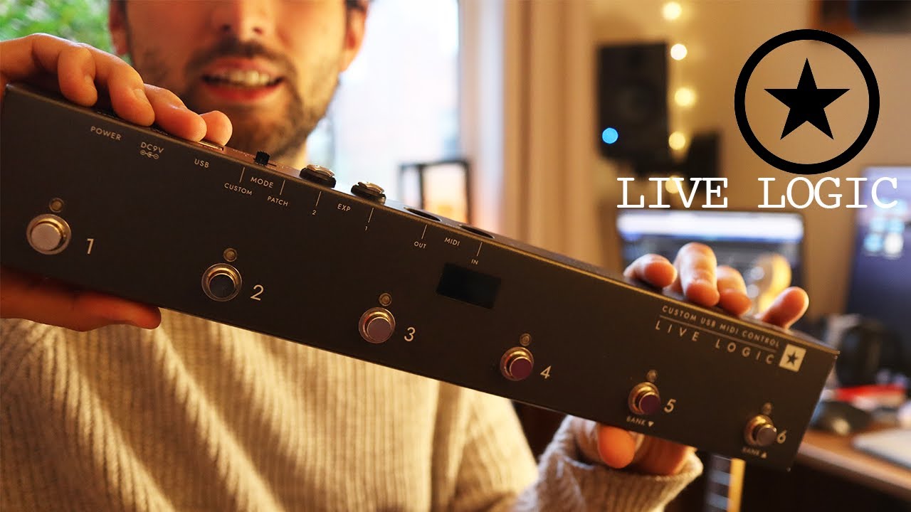 Blackstar Live Logic Review + How To Set Up / Use (Midi Foot
