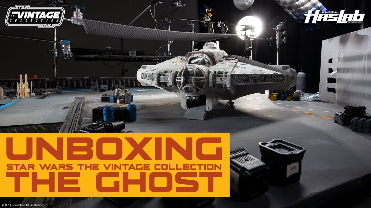 UNBOXING STAR WARS The Vintage Collection The Ghost HasLab