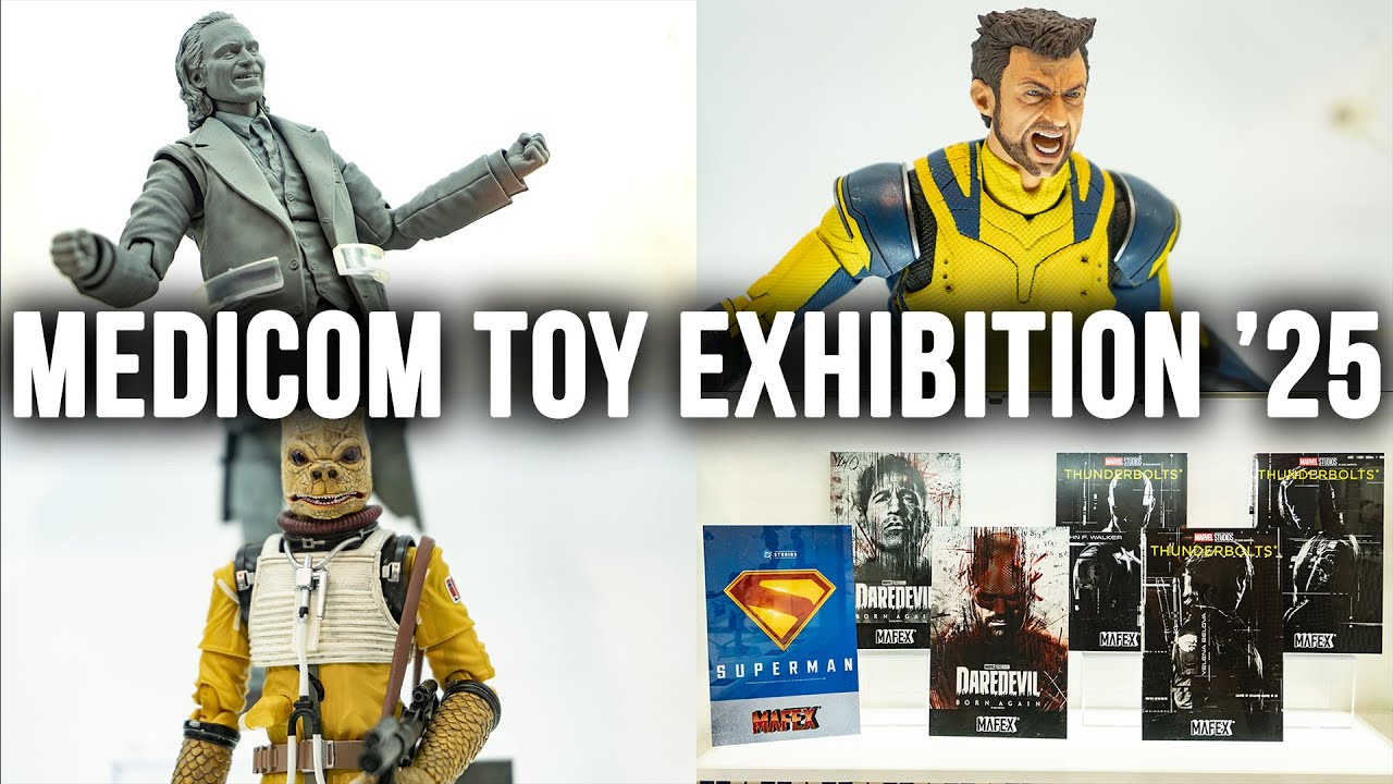MAFEX Display at MEDICOM TOY EXHIBITION '25 / メディコム・トイの