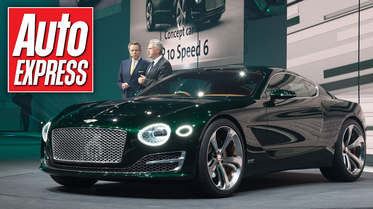 Stunning Bentley EXP 10 Speed 6 surprises Geneva 2015 - YouTube