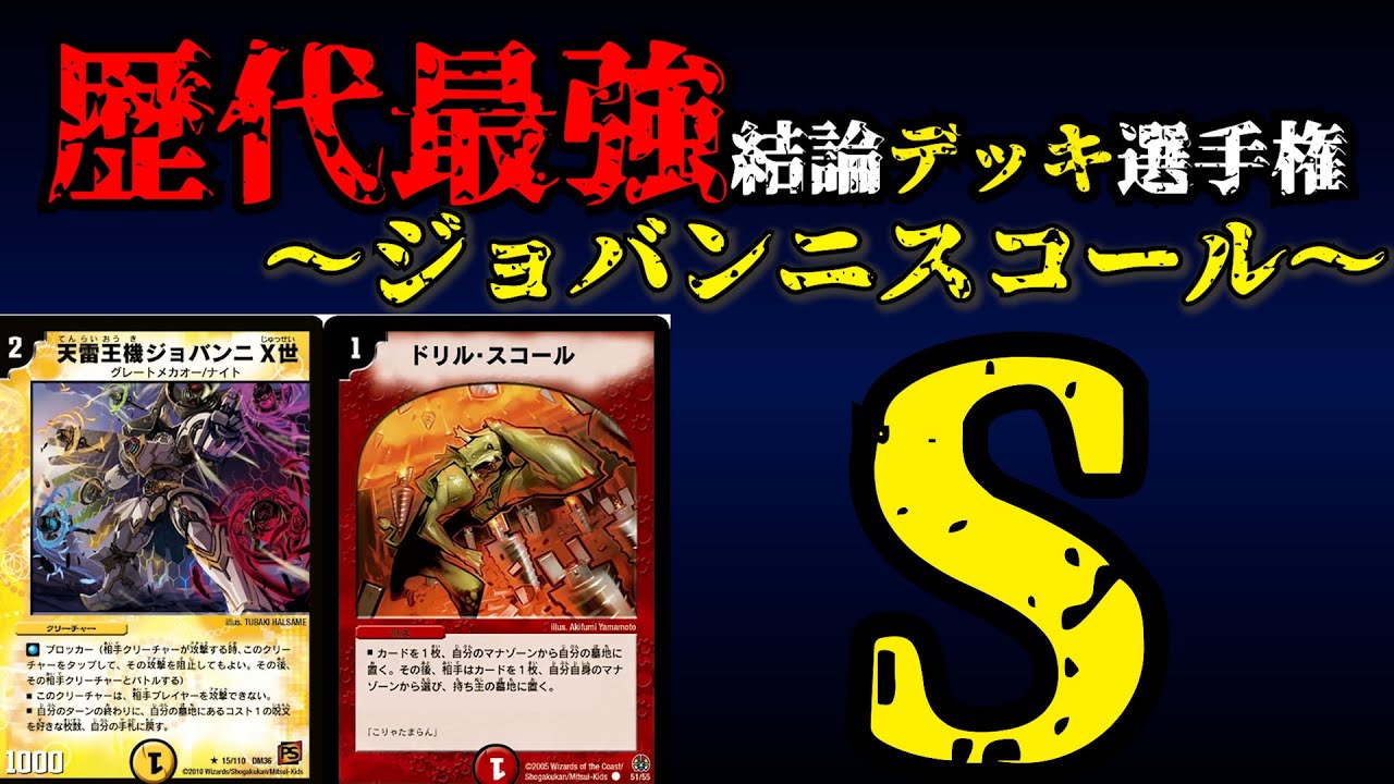 Strongest Deck Championship S] Giovanni Scole Explained [Duel