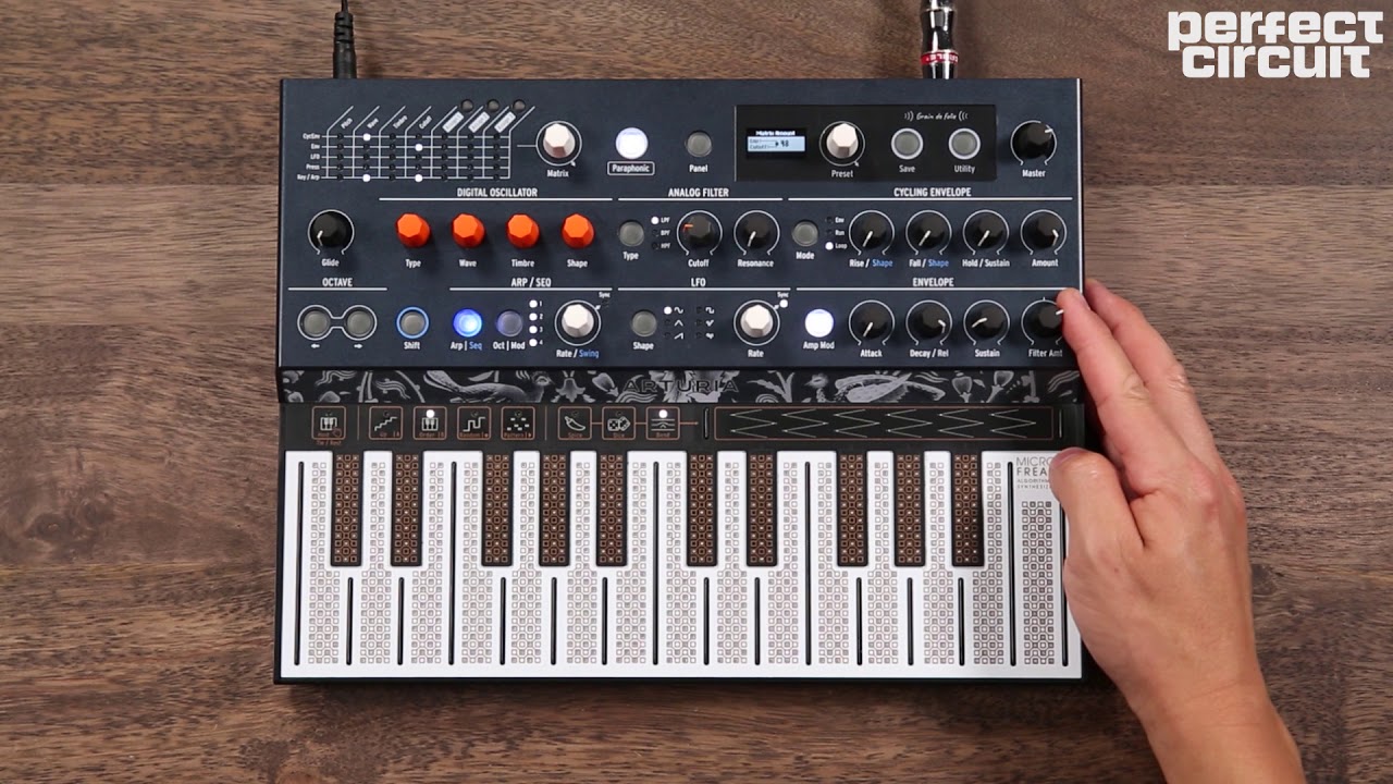 Arturia Microfreak Hybrid Synthesizer - Perfect Circuit