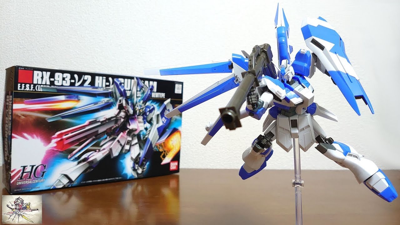 Detailed coloring! Great proportions!) HGUC 1/144 Hi-ν Gundam