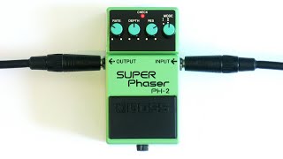 BOSS PH-2スーパーフェイザーのレビュー【PH-3やPH-1との違い】