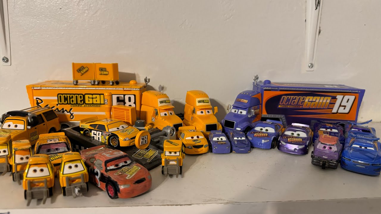 Mattel Disney Pixar Cars Team Octane Gain (Racers, Pitties