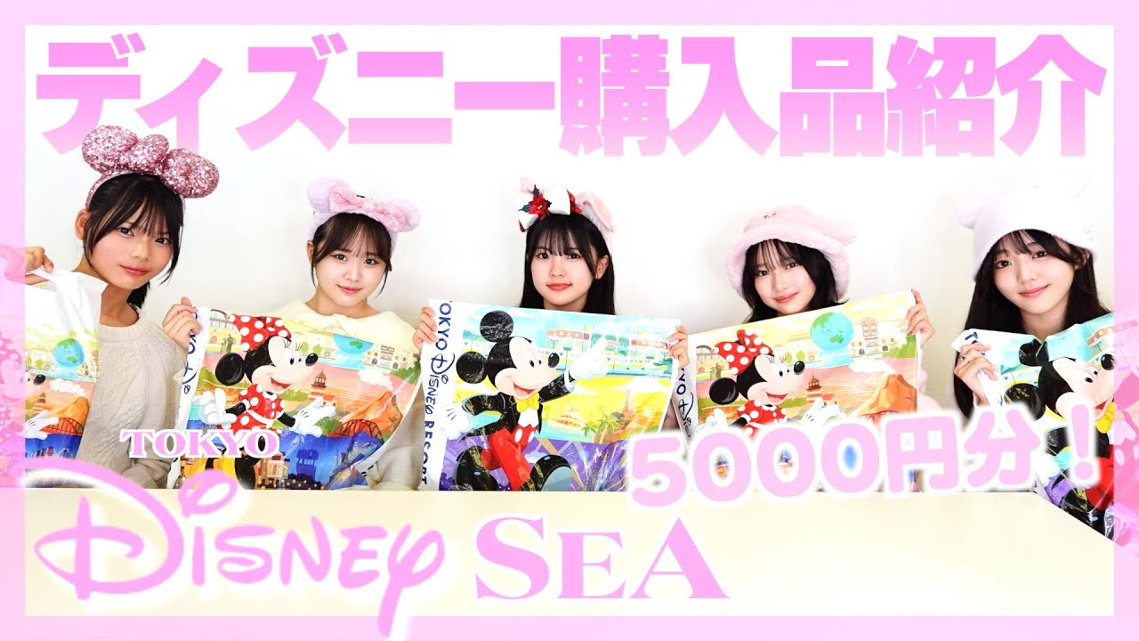 ディズニー購入品紹介】ひとり5000円なのに◯万円使ったメンバーが
