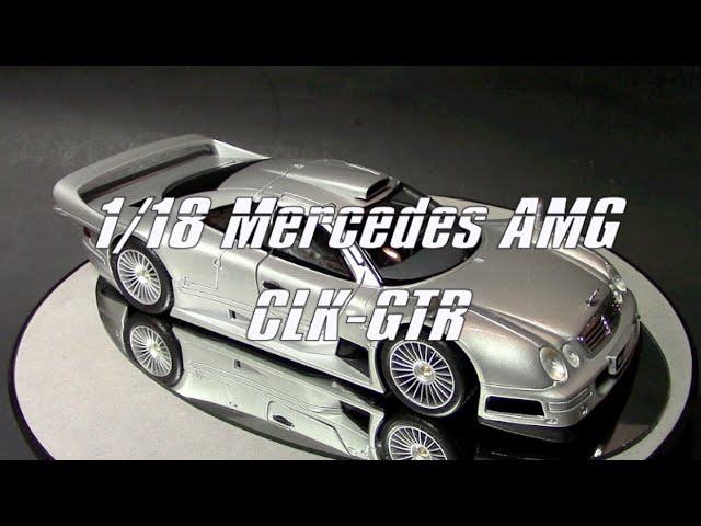 1/18 1998 Mercedes AMG CLK GTR Street by Maisto, Review - YouTube