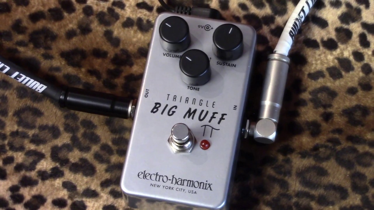 Electro Harmonix TRIANGLE BIG MUFF Reissue with P90's SG