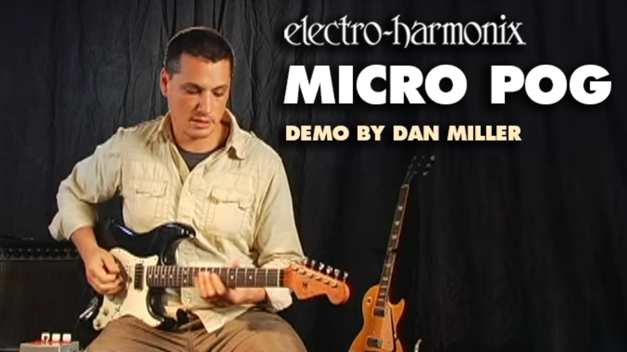 Electro-Harmonix Micro POG Polyphonic Octave Generator Pedal (Demo