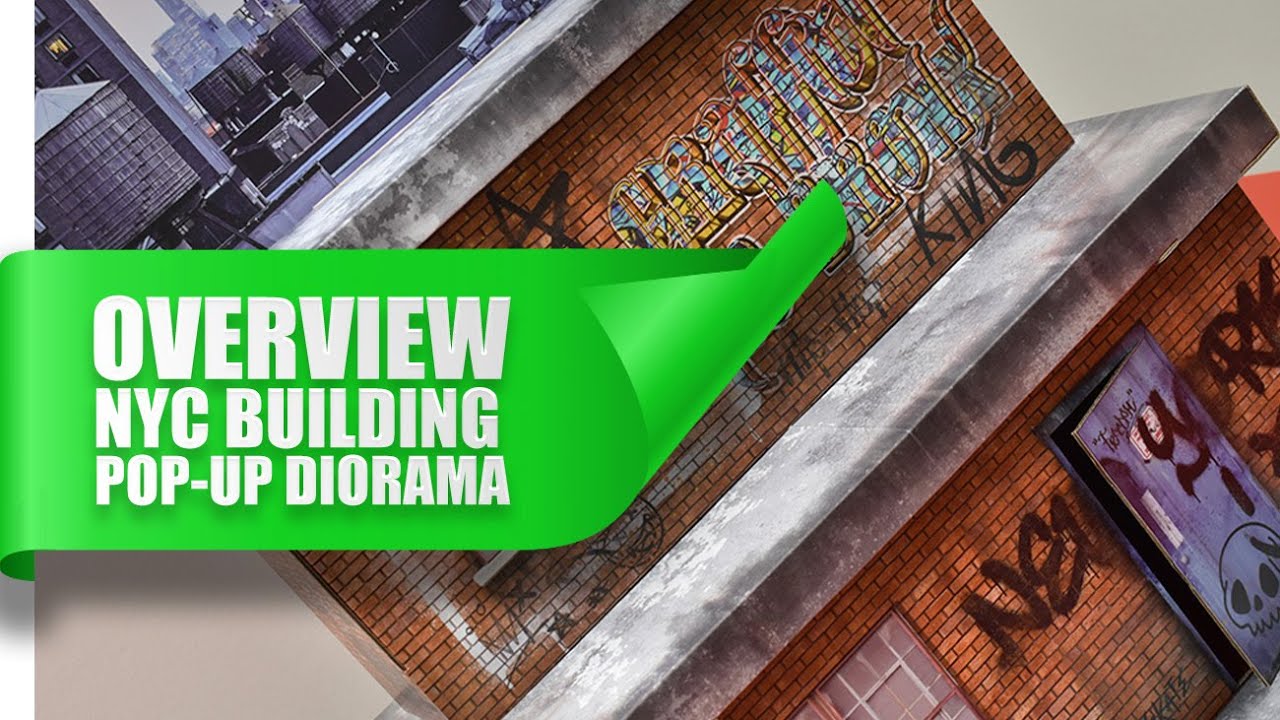 NYC Building Pop-Up Diorama 1/12 – Extreme-Sets