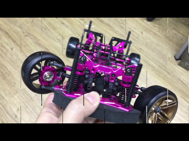 Yeah Racing Aluminium Hop Up Conversion Kit for Sakura D4 RWD RC