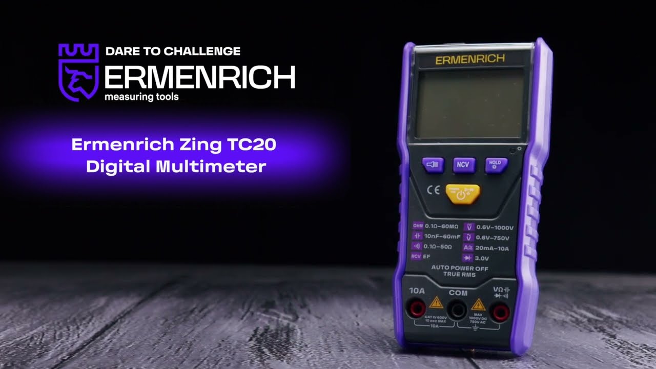 Ermenrich Zing TC20 Digital Multimeter – Buy from the Levenhuk