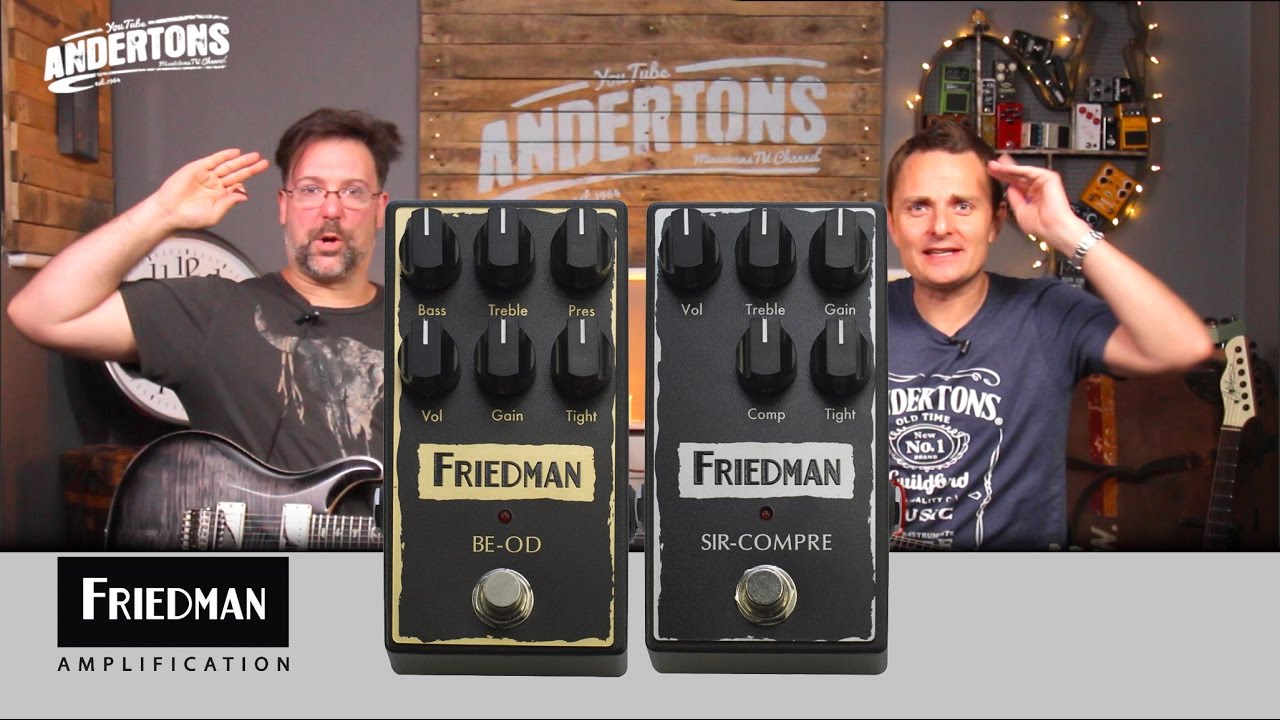 Friedman BE OD & Sir Compre Pedal Demo - YouTube