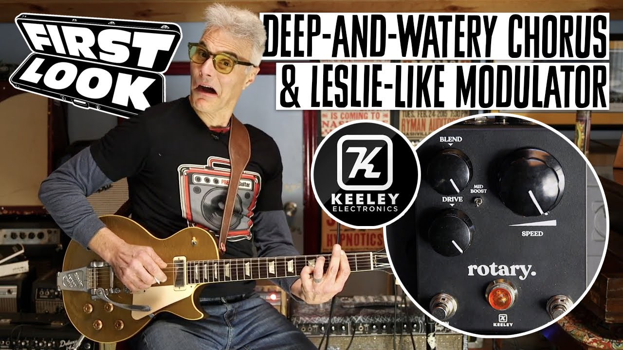 Keeley Rotary Stereo Demo with Lush Chorus & Leslie-Like Sounds