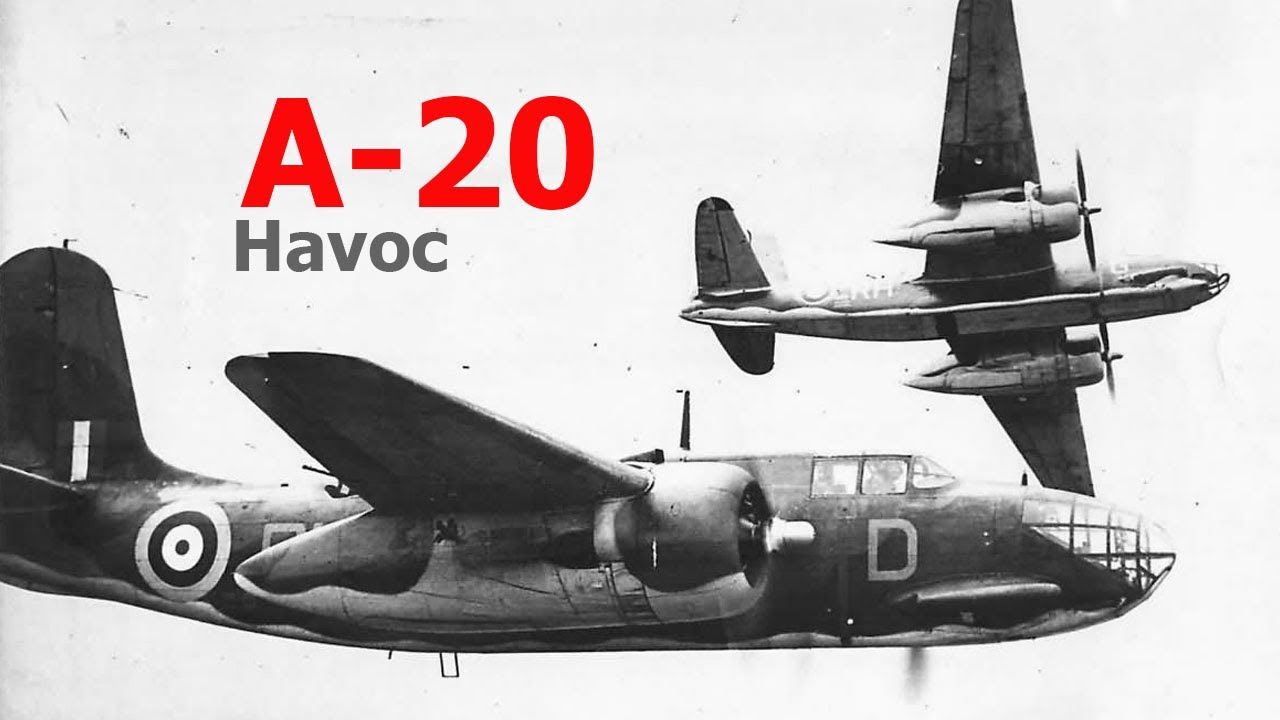 A-20 Havoc - The 2nd most produced aircraft of the US during 1940s