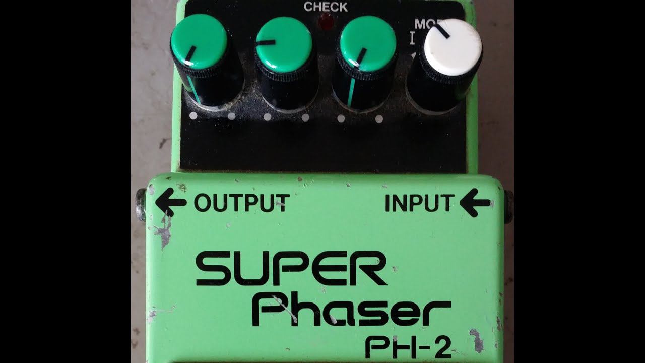Boss Super Phaser PH-2 Demo (HQ Audio) - YouTube