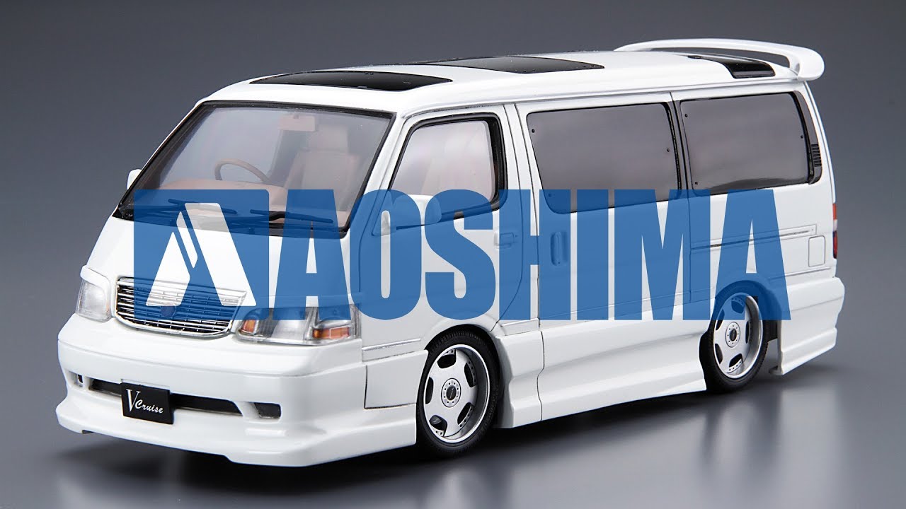 Aoshima Bunka Kyozai Co., Ltd. 1/24 AZMAX KZH100 HIACE '99 (TOYOTA