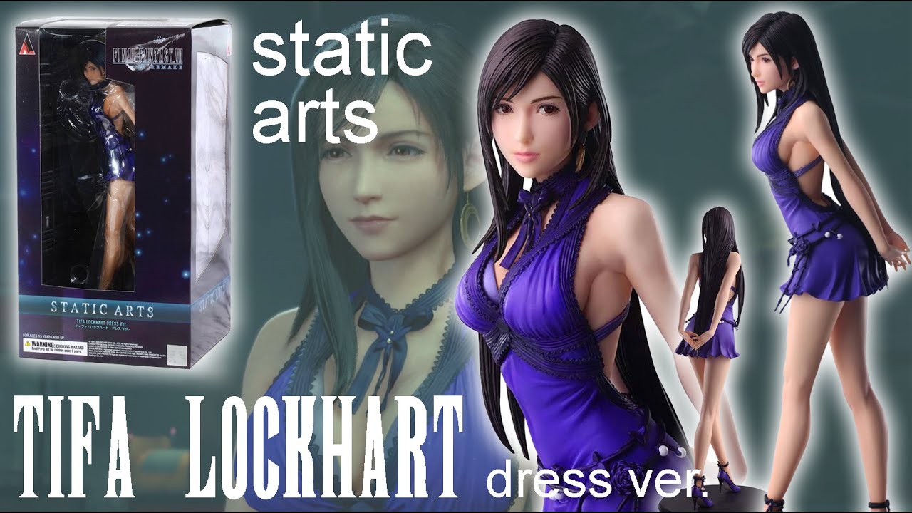 Final Fantasy VII Remake Static Arts Tifa Lockhart (Dress Ver