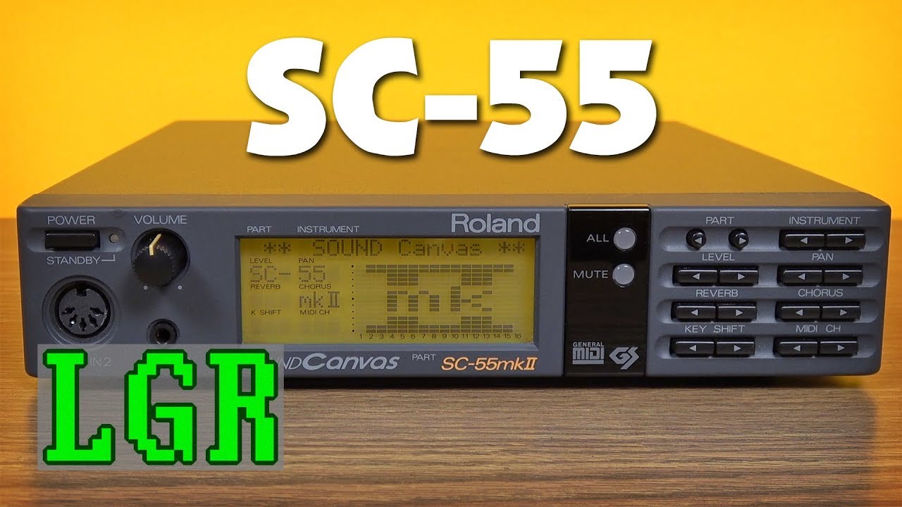 Roland Sound Canvas SC-55MKII Midi Sound Module