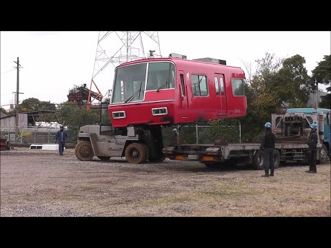 長編】名鉄最後の5700系 5704F 解体！2019.12.7 5704Fの廃車をもって