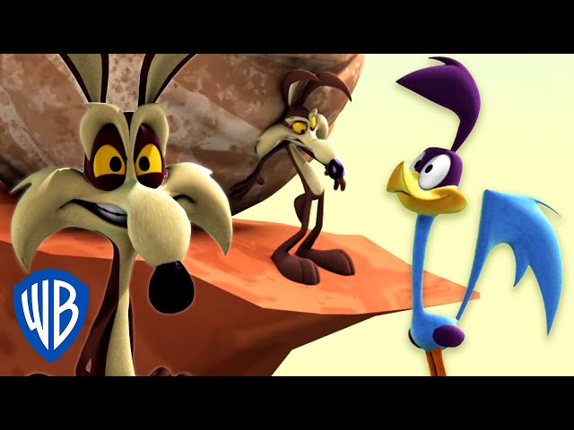 ルーニー・テューンズ 🇯🇵 | コヨーテと大きな岩 | WB Kids - YouTube