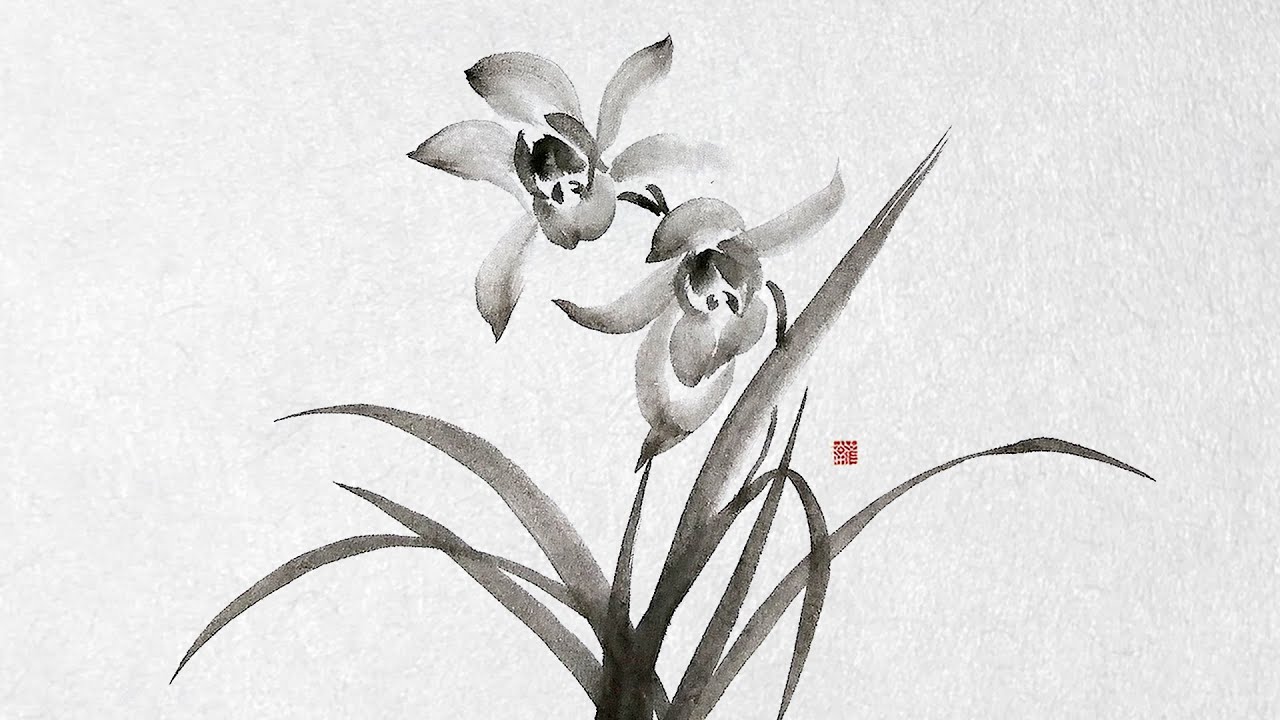 How to paint a flower 