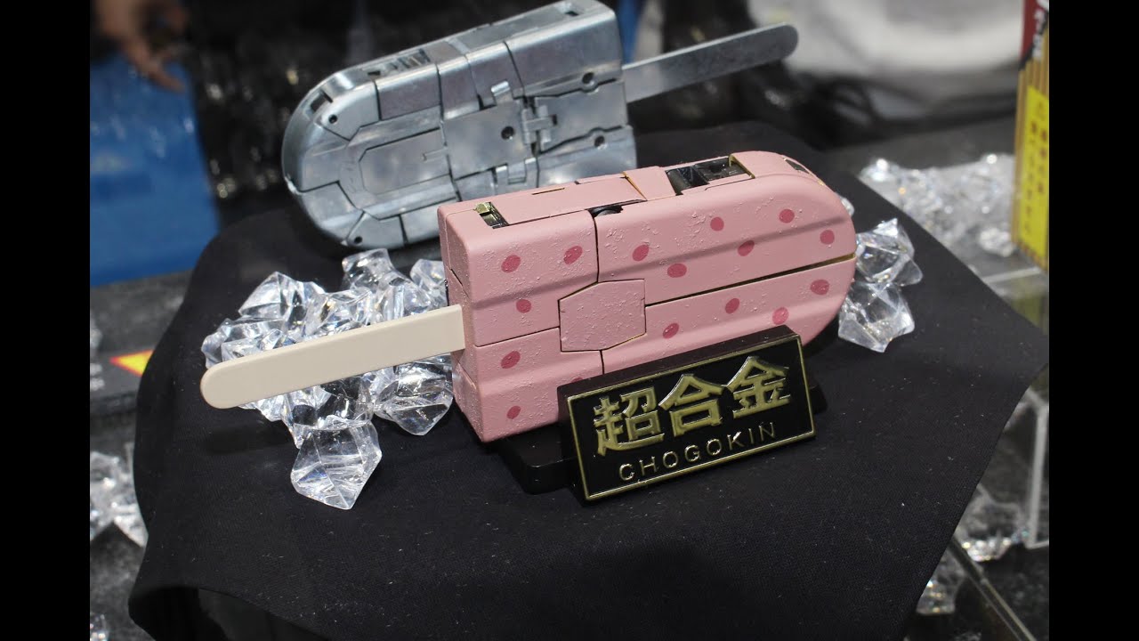 BANDAI SPIRITS “Chogokin AZUKI BAR ROBO” prototype deformation