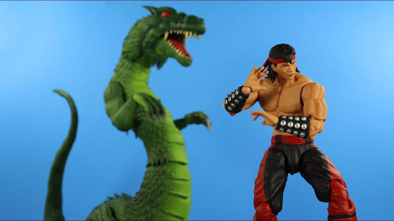 MORTAL KOMBAT LIU KANG FROM STORM COLLECTIBLES ACTION FIGURE