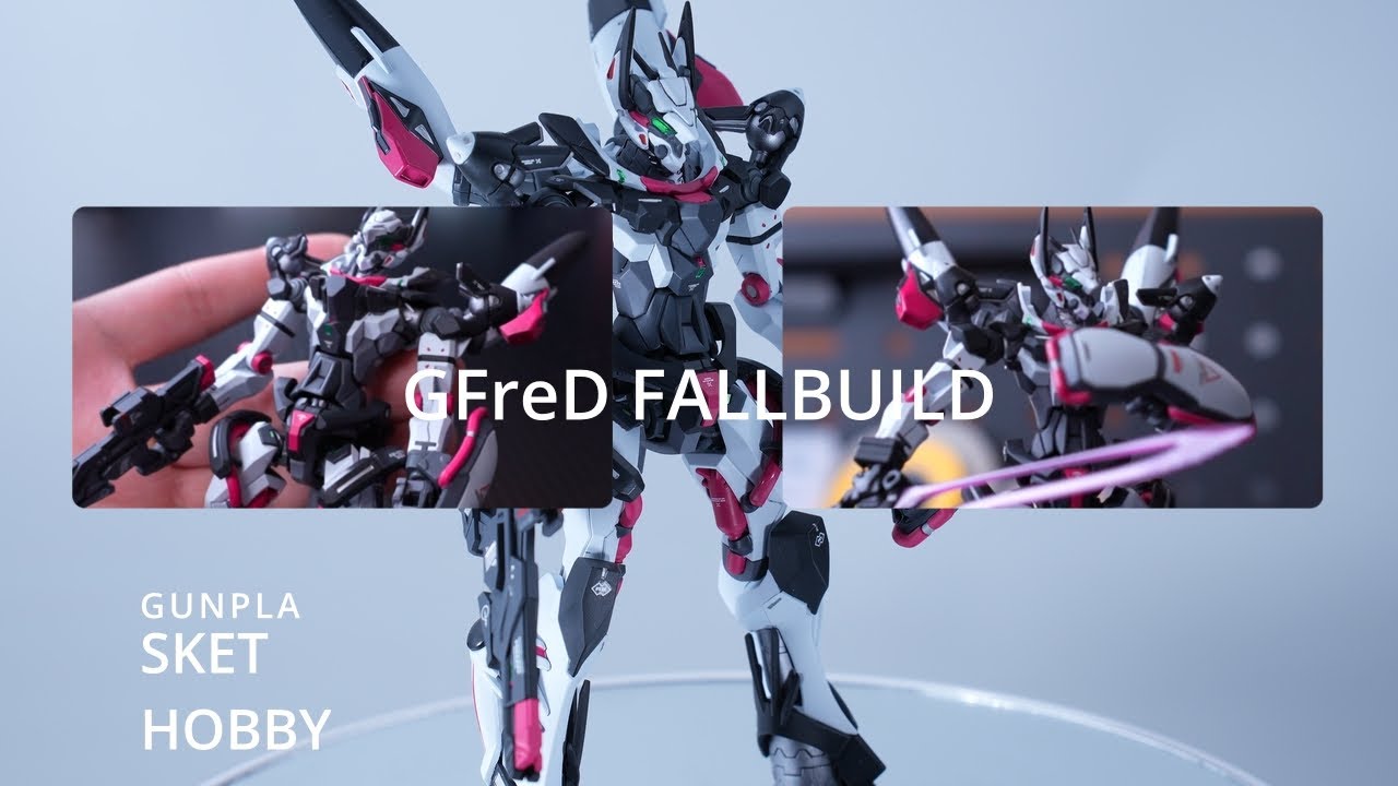ガンプラ 全塗装 HG GFreD ジフレド FULL BUILD - YouTube