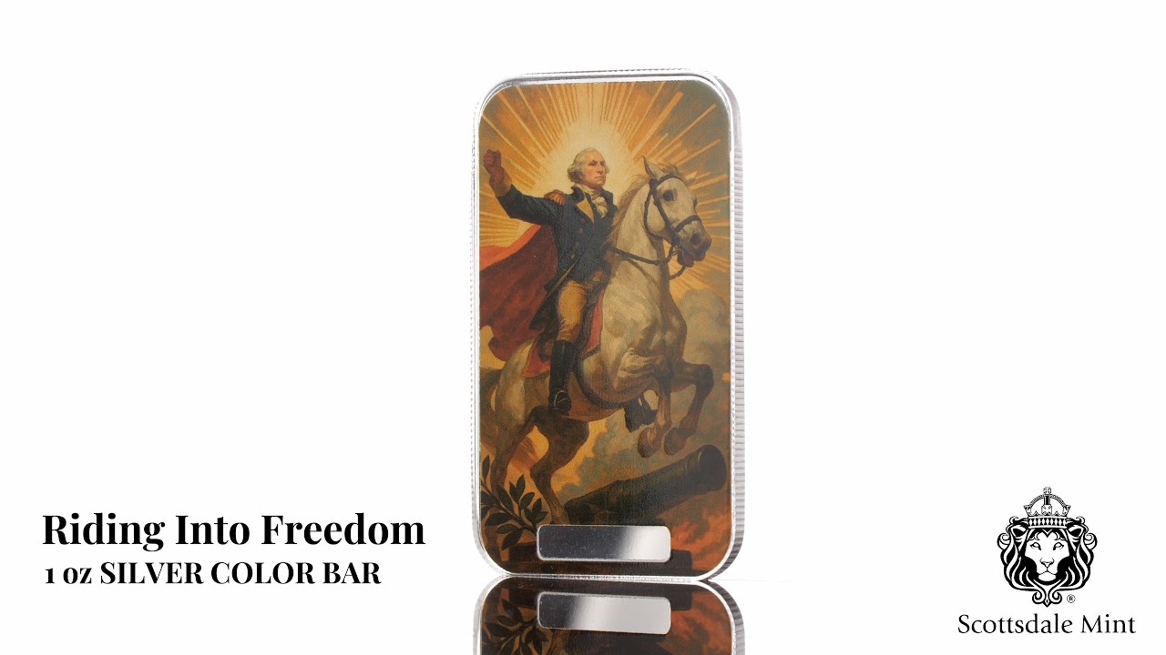 2025 Americana | George Washington Riding into Freedom 1 Troy oz