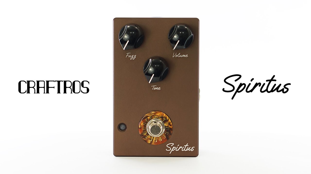 クラフトロス Craftros Spiritus ファズ fuzz エフェクター クラフト